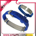 produce any your design leather bracelet stainless steel